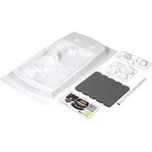 TAMIYA 300054157 - Tourenwagen Cockpit-Set RL 1/10, Weiß