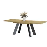 endo-moebel Como 80 x 76 x 130 cm naturbelassen