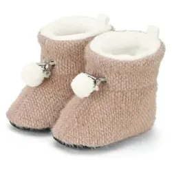 Sterntaler Babyschuh Bommel pink, 17/18