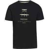 Protest Herren Shirt PRTAndros, True Black, S