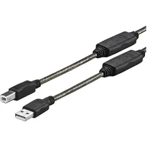 Vivolink USB-A auf USB-B 5 m Schwarz