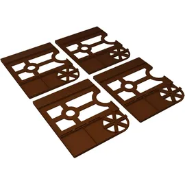 VARIA Group Feldherr 4er Set Helden Dashboard kompatibel mit Maus und Mystik