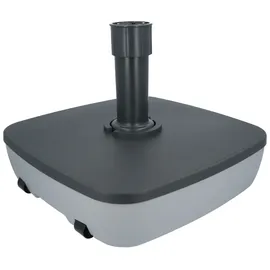 Eda Schirmständer 25/40 kg Kunststoff Grau