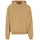 URBAN CLASSICS Jaquard Velvet Kapuzenpullover Union Beige 3XL