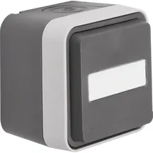 Berker Schuko-Steckdose Aufputz grau 1 St.