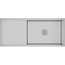 vidaXL Handgemachte Einbauspüle Edelstahl - vidaXL