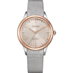 Citizen L Eco-Drive Eco-Drive Technologie" EM1156-80X" - weiß,silberfarben - 32mm