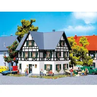 Gebr. faller gmbh fabrik für qualitätsspielwaren Fachwerk-Zweifamilienhaus 130259 H0
