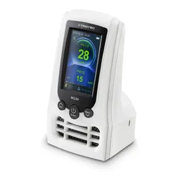Trotec Moniteur de qualité de l'air et du CO2/compteur de particules BQ30