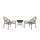 Möbel Kraft Prato Set 3-tlg. Beige