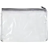 RUMOLD Prospekthülle Mesh-bag A4 Transparent/Schwarz 10 St.