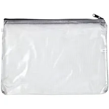 RUMOLD Prospekthülle Mesh-bag A4 Transparent/Schwarz 10 St.