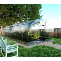 klasika greenhouses Klasika Tube Alu Grün HKP 6 mm 24 m2