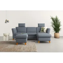 Kopfstütze HOME AFFAIRE "Trelleborg", blau (blaugrau), B:50cm H:25cm T:12cm, 100% Polyester, Polsterauflagen, passend zur Serie "Trelleborg"