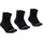 GripGrab Lightweight SL Radsocken 3er Pack Schwarz 38-41