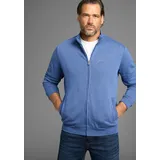 MAN'S WORLD Sweatjacke blau 4XL