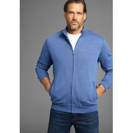 MAN'S WORLD Sweatjacke blau 4XL