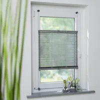 LIEDECO Klemmfix-Jalousie 50 x 130 cm Silber