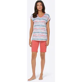 Sieh an! Shorty Pyjama-Shorts Orange 52/54
