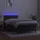 vidaXL Boxspringbett 100 x 200 cm Dunkelgrau
