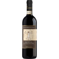 Leonardo da Vinci Brunello di Montalcino G 2014 - Rotwein mit lang anhaltendem, persistentem Abgang, 13,5% Alkoholgehalt