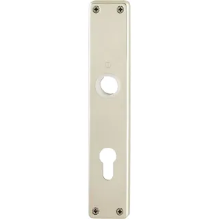 HOPPE Langschildgarnitur F2 Neusilberfarbig 202SP