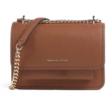 Michael Kors Claire Small Schultertasche Leder Brown
