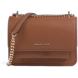 Michael Kors Claire Small Schultertasche Leder Brown