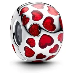 Pandora Charm Clips and Safety Chains 793679C01 - rot