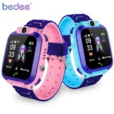 1 Paar Kinder Smart Watch Telefonuhr, Smart Watch für Kinder Wasserdichter Touchscreen Kinder Smartwatch für Jungen Mädchen 3-13 Jahre Kinder Ge... - Blau/Rosa