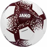 Jako Performance 32 Panel Fußball Trainingsball mit Hybrid-Technologie und FIFA Basic Zertifikat weiß/schwarz/sportrot 4