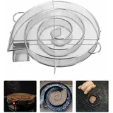 Sunflower - Tigrezy Kaltraucherzeuger, aus Edelstahl. Geeignet zum Kalträuchern in Räucheröfen, Barbecues, Räucheröfen, Grills usw.