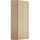 Priess Barcelona Eckschrank 193 x 78 x 78 cm braun