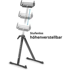STAHLWERK Rollenbock 2er Set 60 kg höhenverstellbar 720 - 1100 mm Arbeitsbock