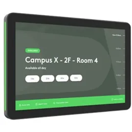 Logitech Tap Scheduler Purpose-Built Scheduling Panel for Meeting Rooms
