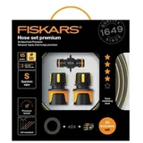 Fiskars Gartenschlauch 15 m 9 mm Black/Yellow