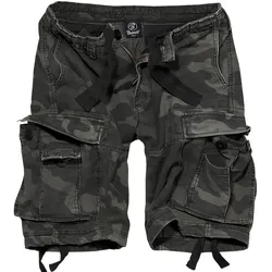 Brandit Basic Vintage Shorts Cargo darkcamo, Größe M