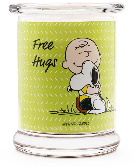 Peanuts Duftkerze TM Grün,Transparent