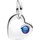 Pandora September Herz Blau 794295C09