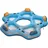 BESTWAY Badeinsel Day Drifter 279 x 269 x 43 cm, für 5 Personen