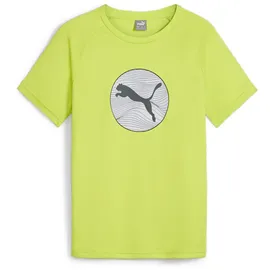 Puma Active Sports Polyester Graphic Trainingsshirt Jungen 39 lime pow 152
