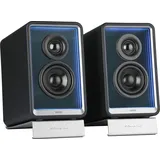 Edifier QR65 Aktive Design Lautsprecher (Regallautsprecher, Schwarz