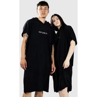 Rip Curl Brand Hooded Towel black/grey