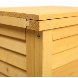 MuCoLa Auflagenbox 140 x 52 x 46 cm Braun