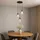 Nowa ROY 3-flg. 37 cm schwarz Glas, Metall