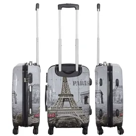 warenhandel könig Paris Koffer-Set 3-tlg. grau