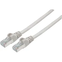 Intellinet Network Solutions Intellinet 740616 RJ45 Patchkabel CAT 6a S/FTP, 0.50 m, Grau Folienschirm, Geflechtschirm, Geschirmt, Halogenfrei