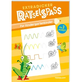 Tessloff Extradicker Rätselspaß für Kindergartenkinder