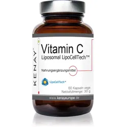 Kenay Vitamin C Liposomal LipoCellTech Kapseln zur Unterstützung des Immunsystems 60 KAP