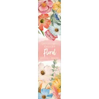 Korsch Verlag Geburtstags-Langplaner Floral: Immerwährender Geburtstagskalender. Wandkalender im Format